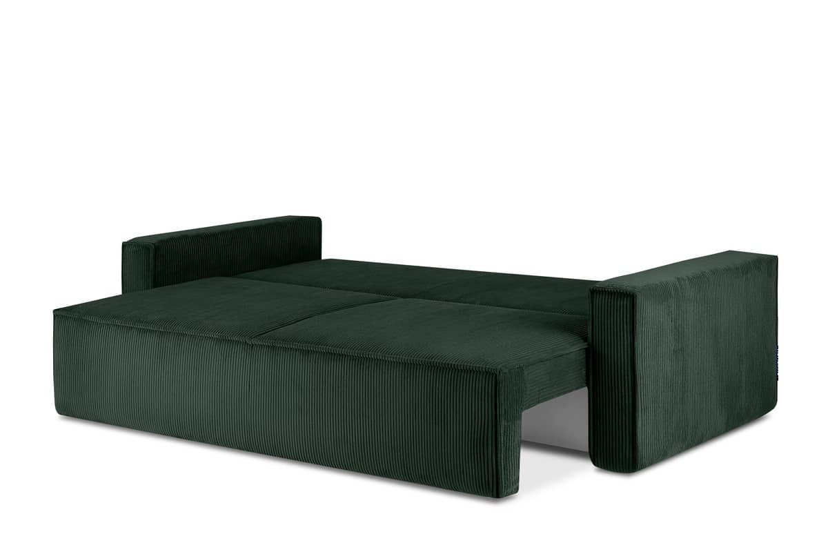 Sofa NAPA, žalia, 228x101x89 cm