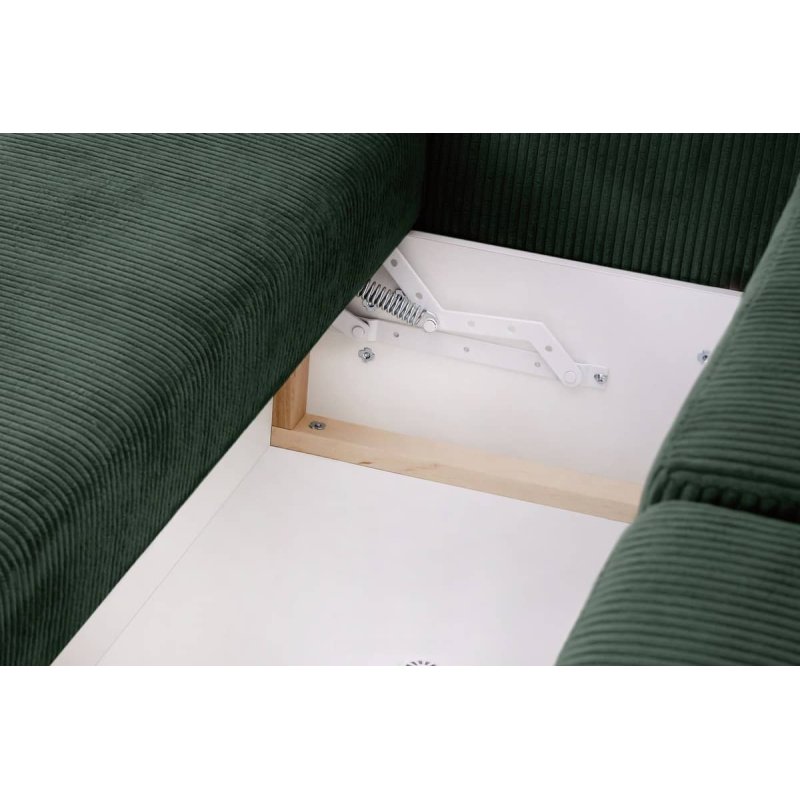 Sofa NAPA, žalia, 228x101x89 cm