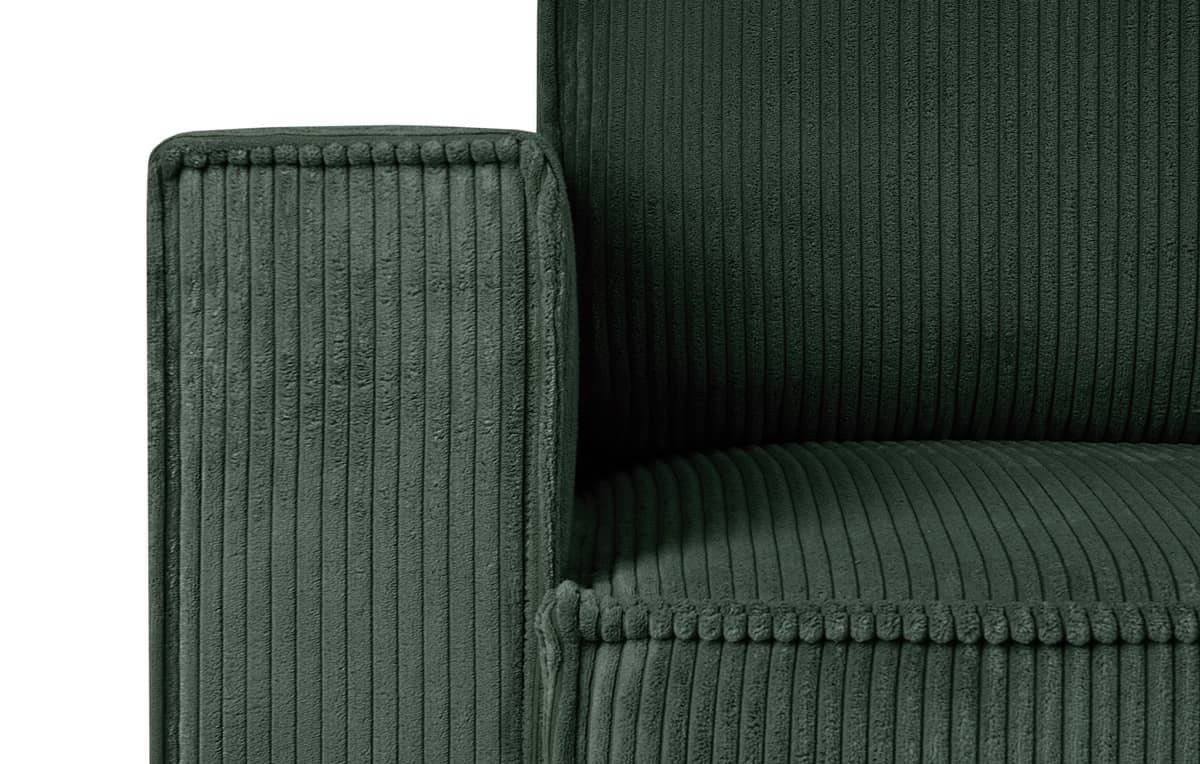 Sofa NAPA, žalia, 228x101x89 cm