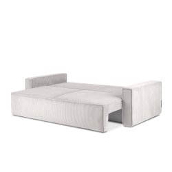 Sofa NAPA, kreminė, 228x101x89 cm