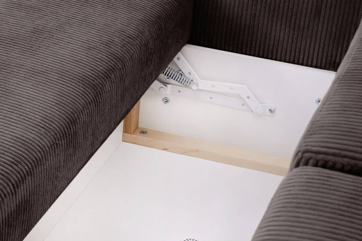 Sofa NAPA, ruda, 228x101x89 cm