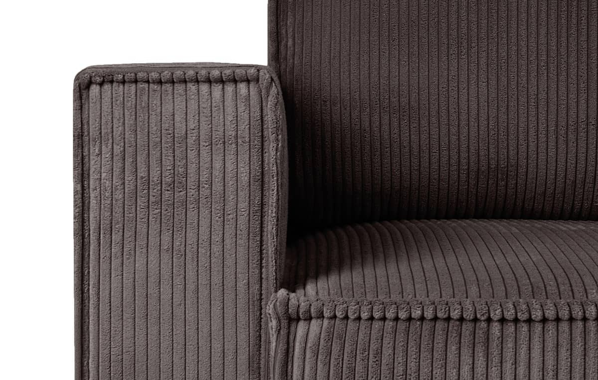 Sofa NAPA, ruda, 228x101x89 cm