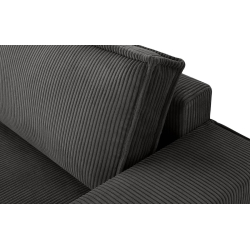 Sofa NAPA, pilka, 244x101x89 cm
