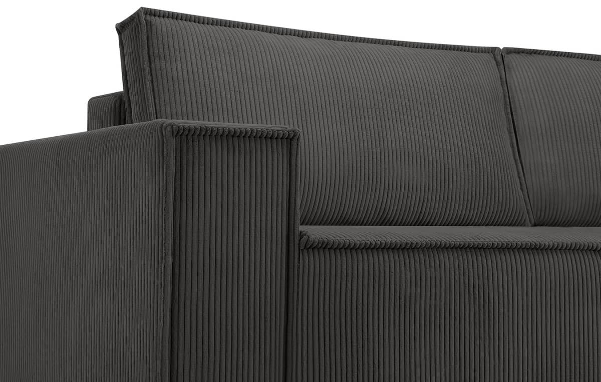 Sofa NAPA, pilka, 244x101x89 cm