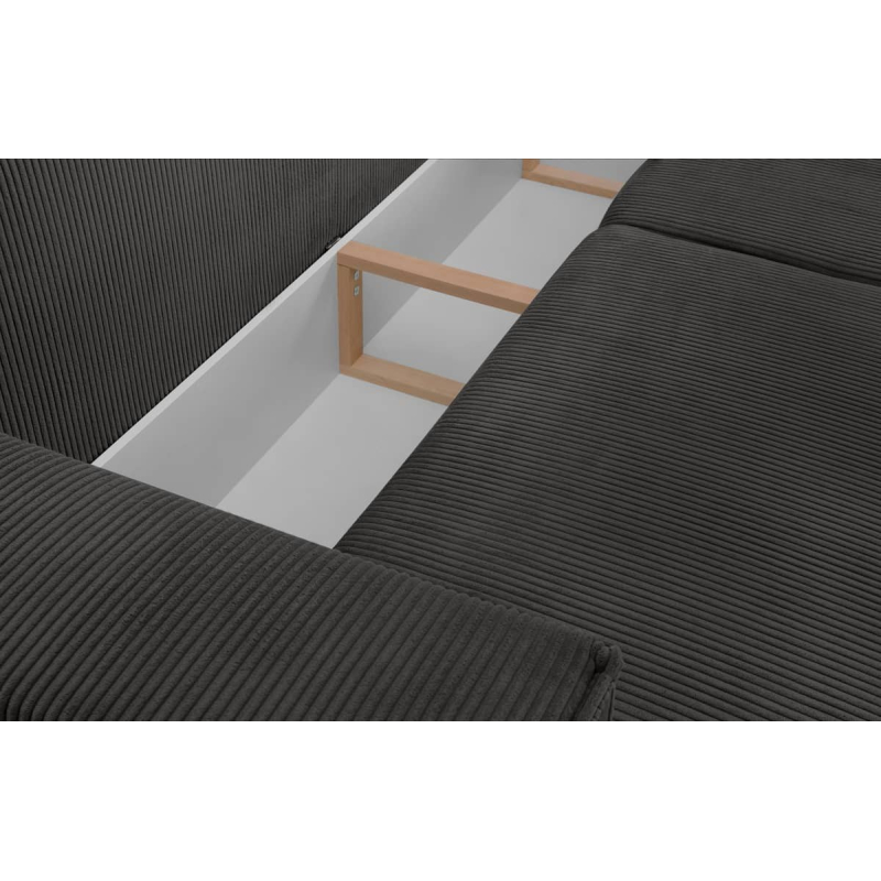 Sofa NAPA, pilka, 244x101x89 cm