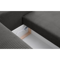 Sofa NAPA, pilka, 244x101x89 cm
