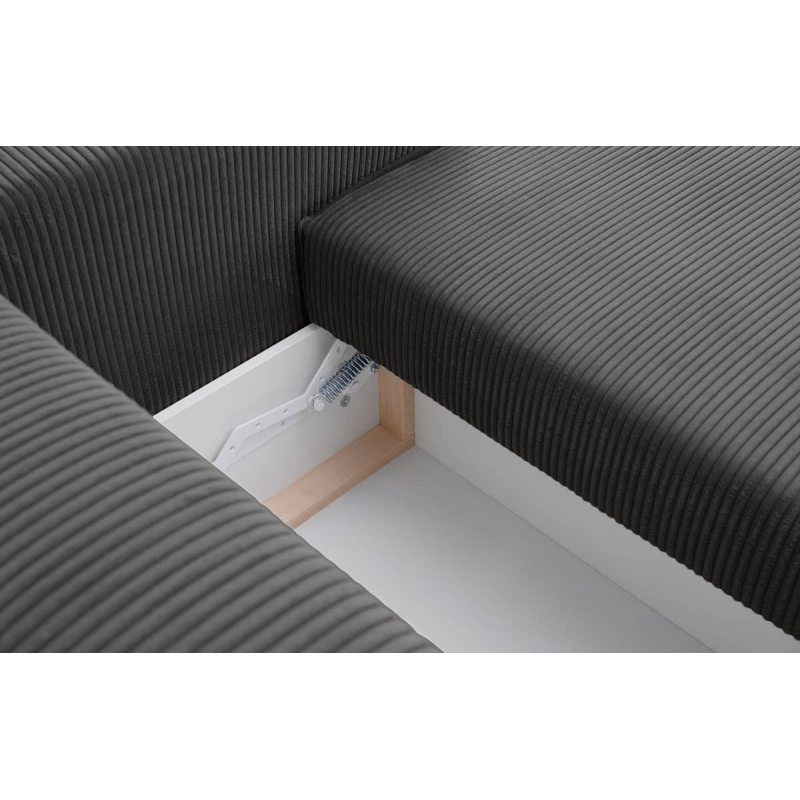 Sofa NAPA, pilka, 244x101x89 cm