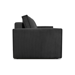 Sofa NAPA, tamsiai pilka, 244x101x89 cm
