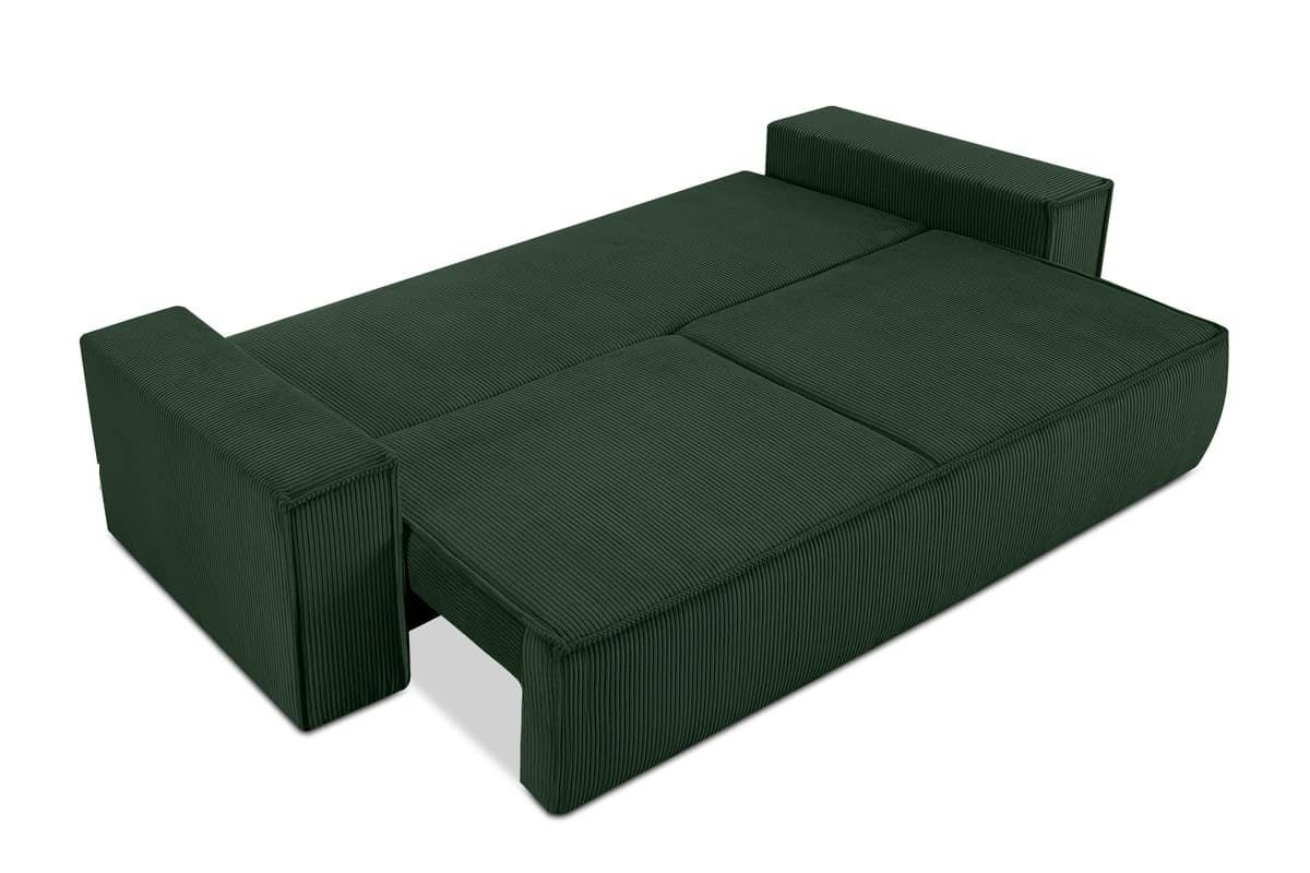 Sofa NAPA, žalia, 244x101x89 cm