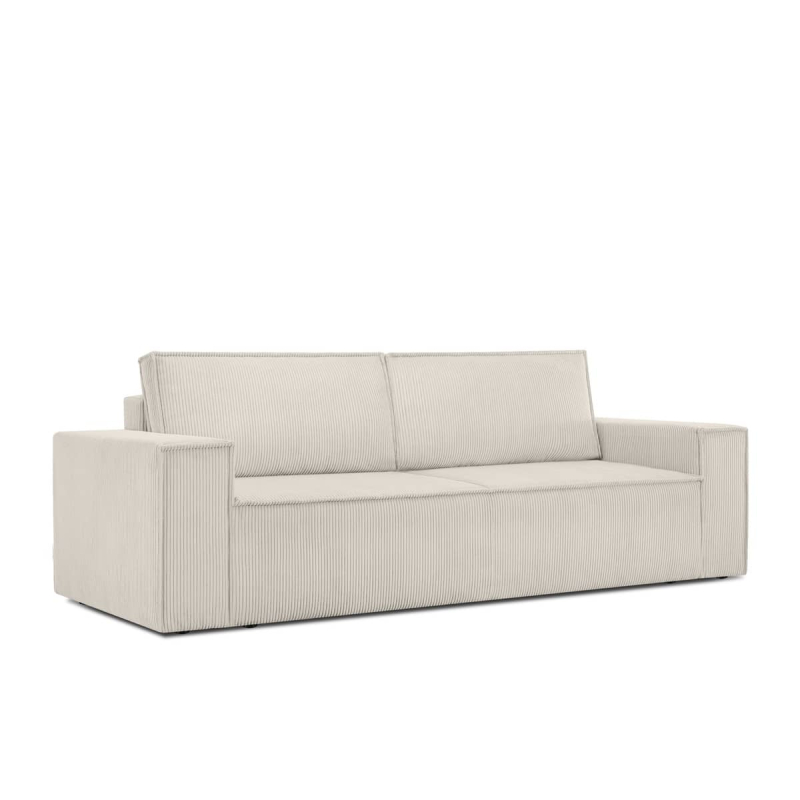 Sofa NAPA, kreminė, 244x101x89 cm