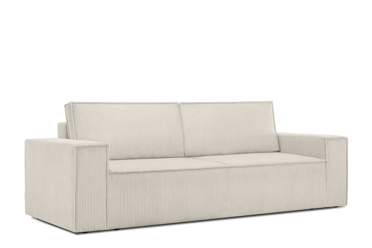 Sofa NAPA, kreminė, 244x101x89 cm
