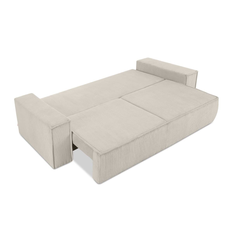 Sofa NAPA, kreminė, 244x101x89 cm
