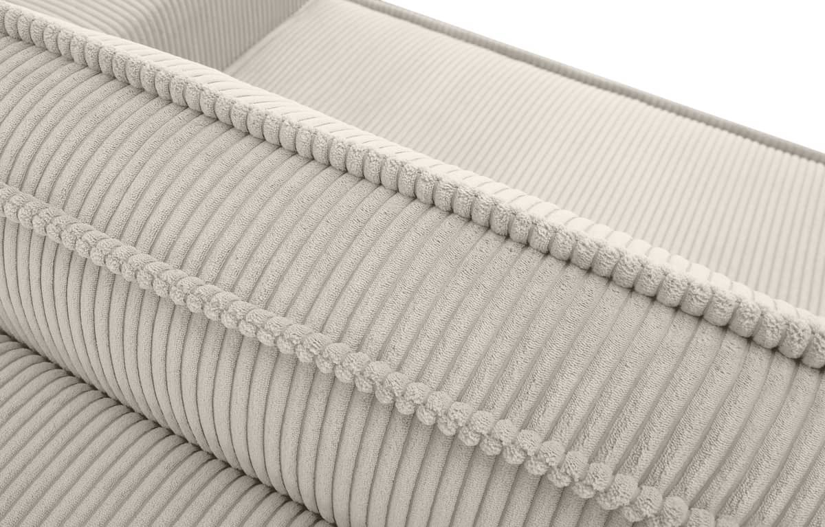 Sofa NAPA, kreminė, 244x101x89 cm