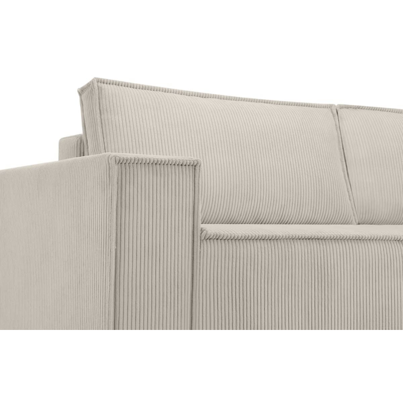 Sofa NAPA, kreminė, 244x101x89 cm