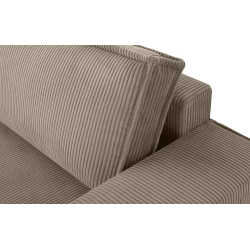 Sofa NAPA, smėlio, 244x101x89 cm
