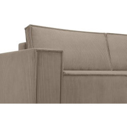 Sofa NAPA, smėlio, 244x101x89 cm