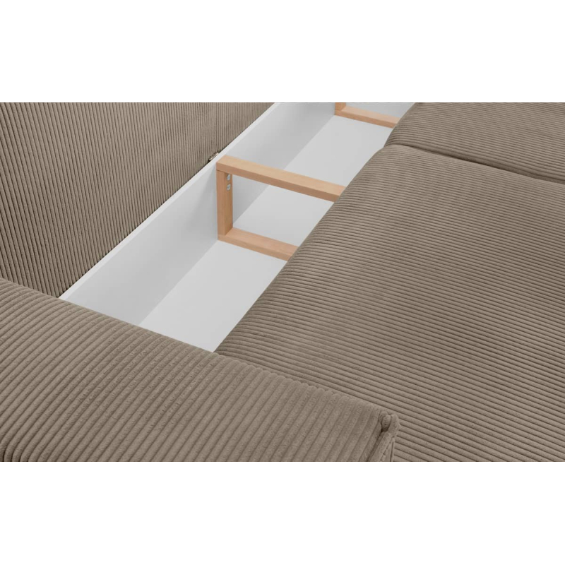 Sofa NAPA, smėlio, 244x101x89 cm