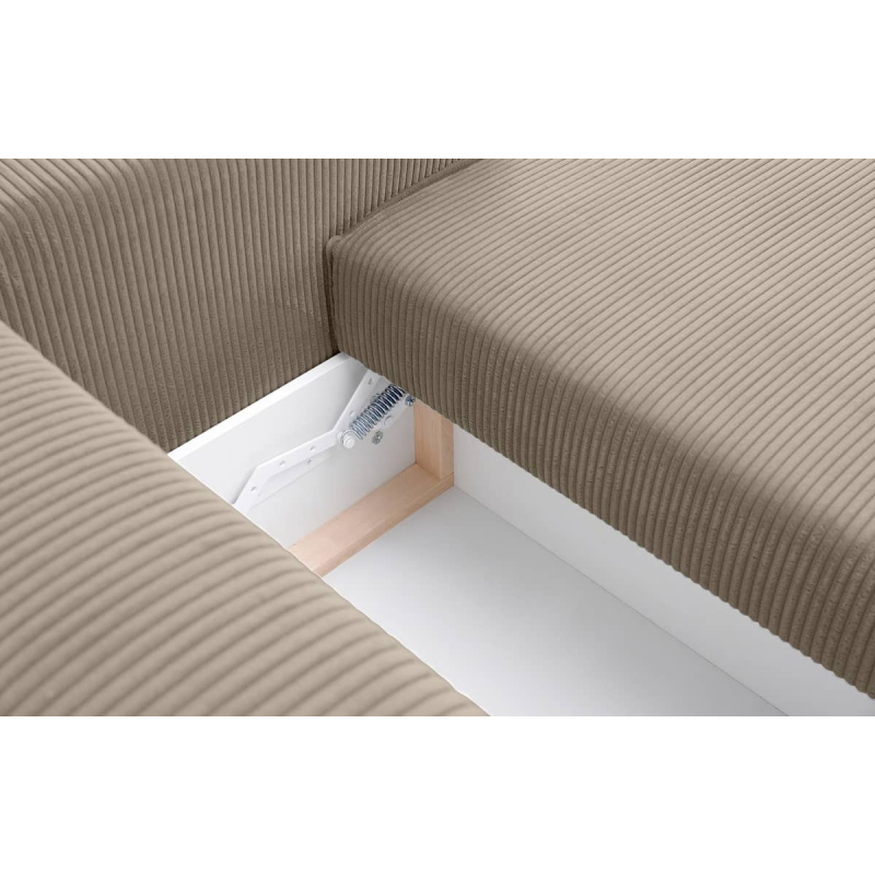 Sofa NAPA, smėlio, 244x101x89 cm