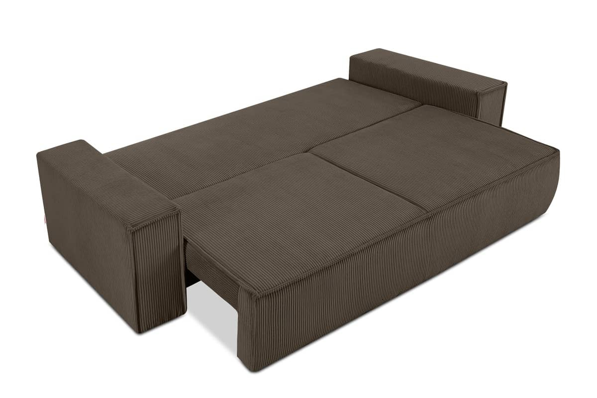 Sofa NAPA, ruda, 244x101x89 cm