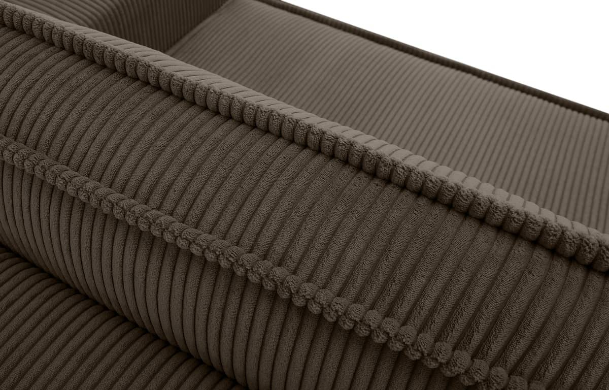 Sofa NAPA, ruda, 244x101x89 cm