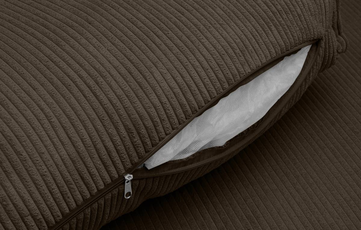 Sofa NAPA, ruda, 244x101x89 cm