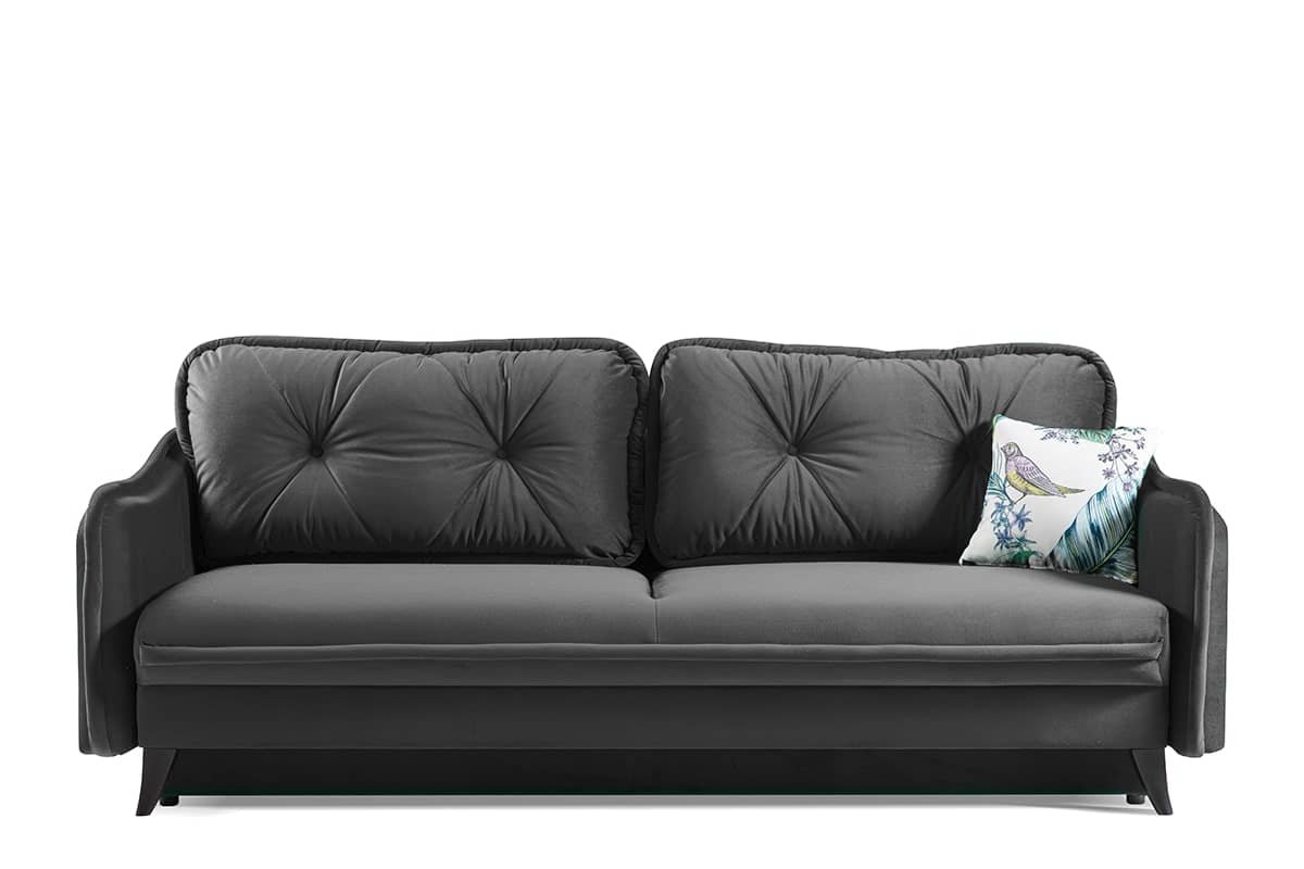 Sofa MELIC, pilka, 225x93x85 cm