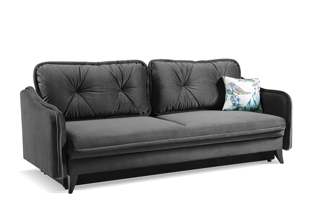 Sofa MELIC, pilka, 225x93x85 cm