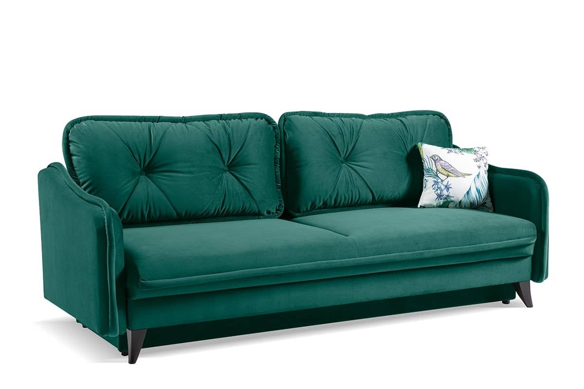 Sofa MELIC, žalia, 225x93x85 cm