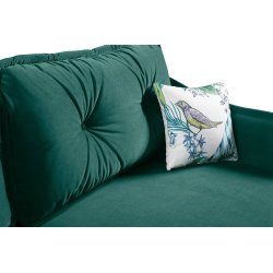 Sofa MELIC, žalia, 225x93x85 cm