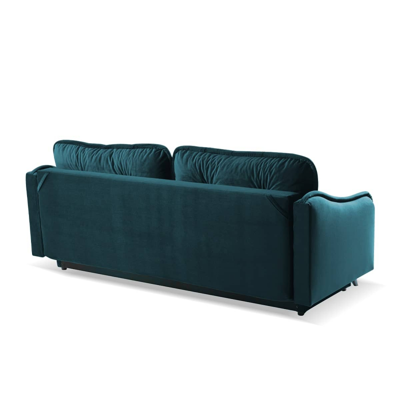 Sofa MELIC, jūros mėlyna, 225x93x85 cm
