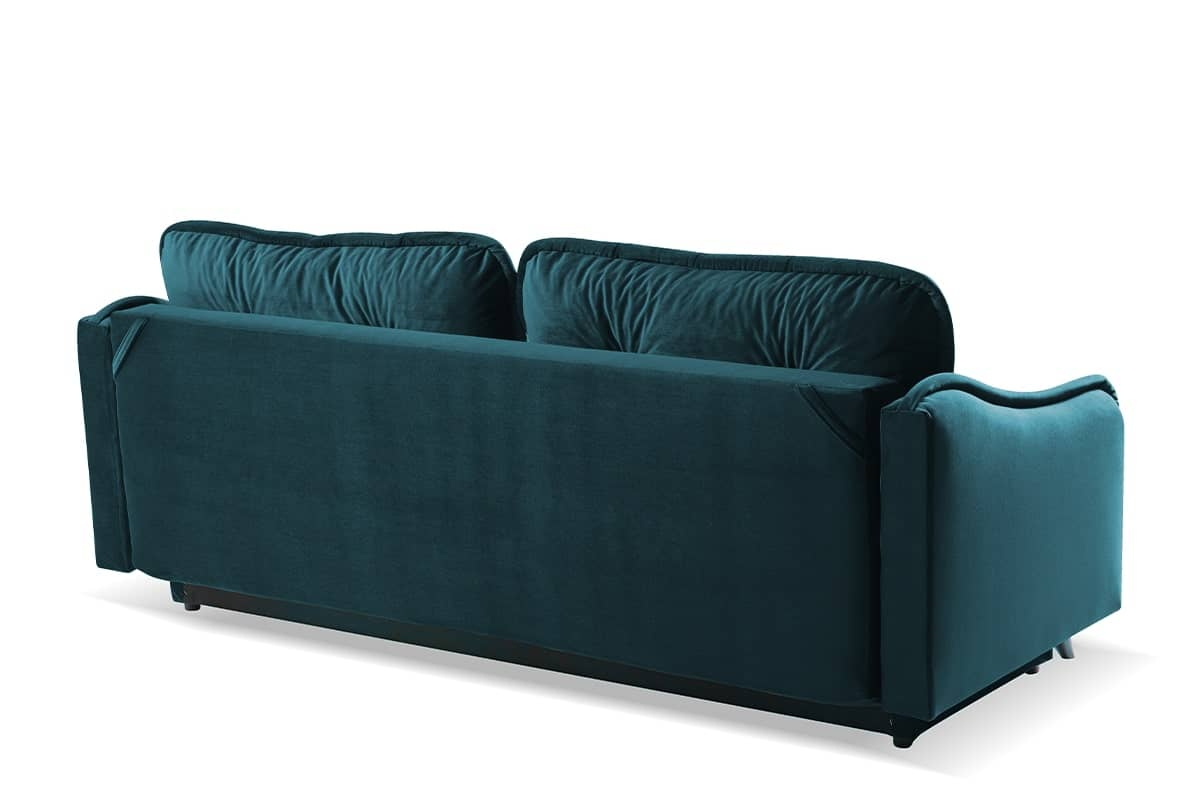 Sofa MELIC, jūros mėlyna, 225x93x85 cm