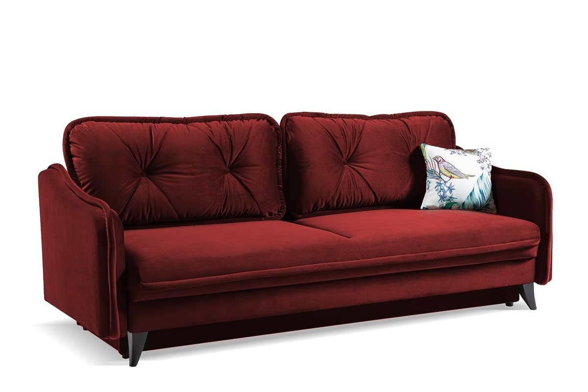 Sofa MELIC, bordo, 225x93x85 cm