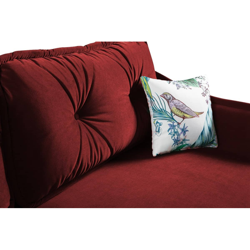 Sofa MELIC, bordo, 225x93x85 cm