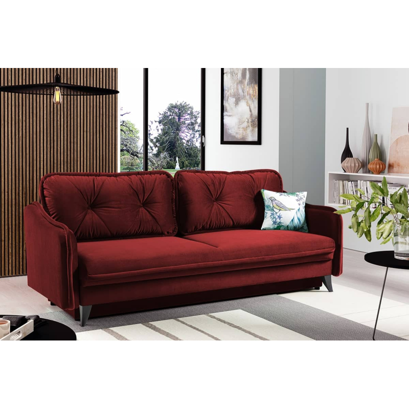 Sofa MELIC, bordo, 225x93x85 cm