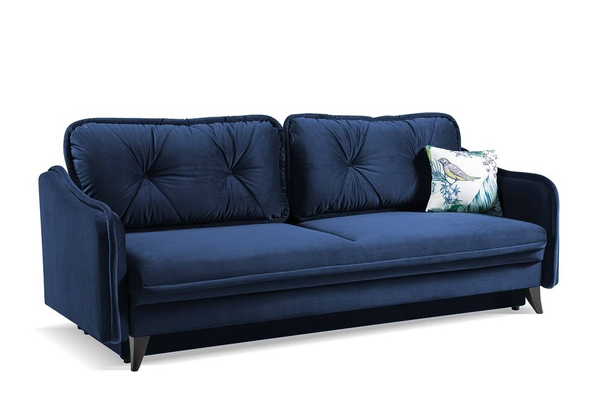 Sofa MELIC, mėlyna, 225x93x85 cm