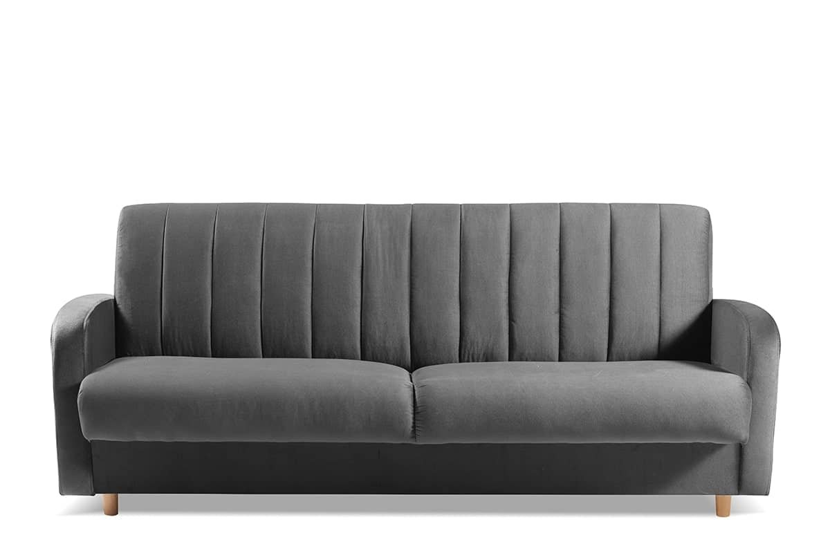 Sofa CAVIC, pilka, 222x93x90 cm