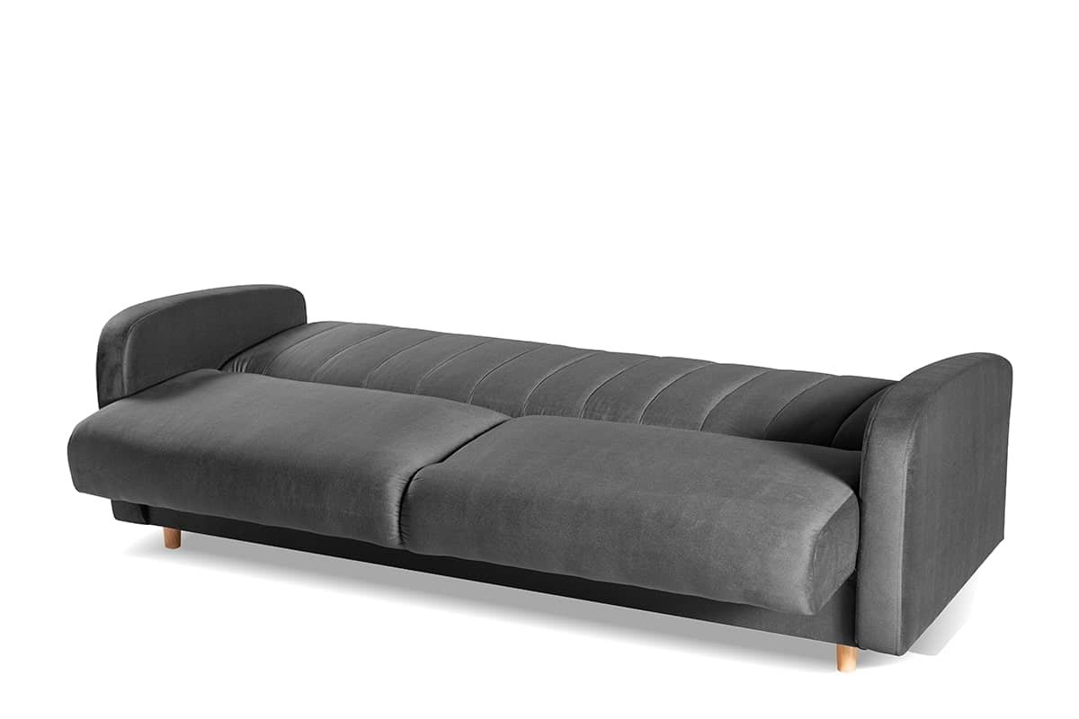 Sofa CAVIC, pilka, 222x93x90 cm