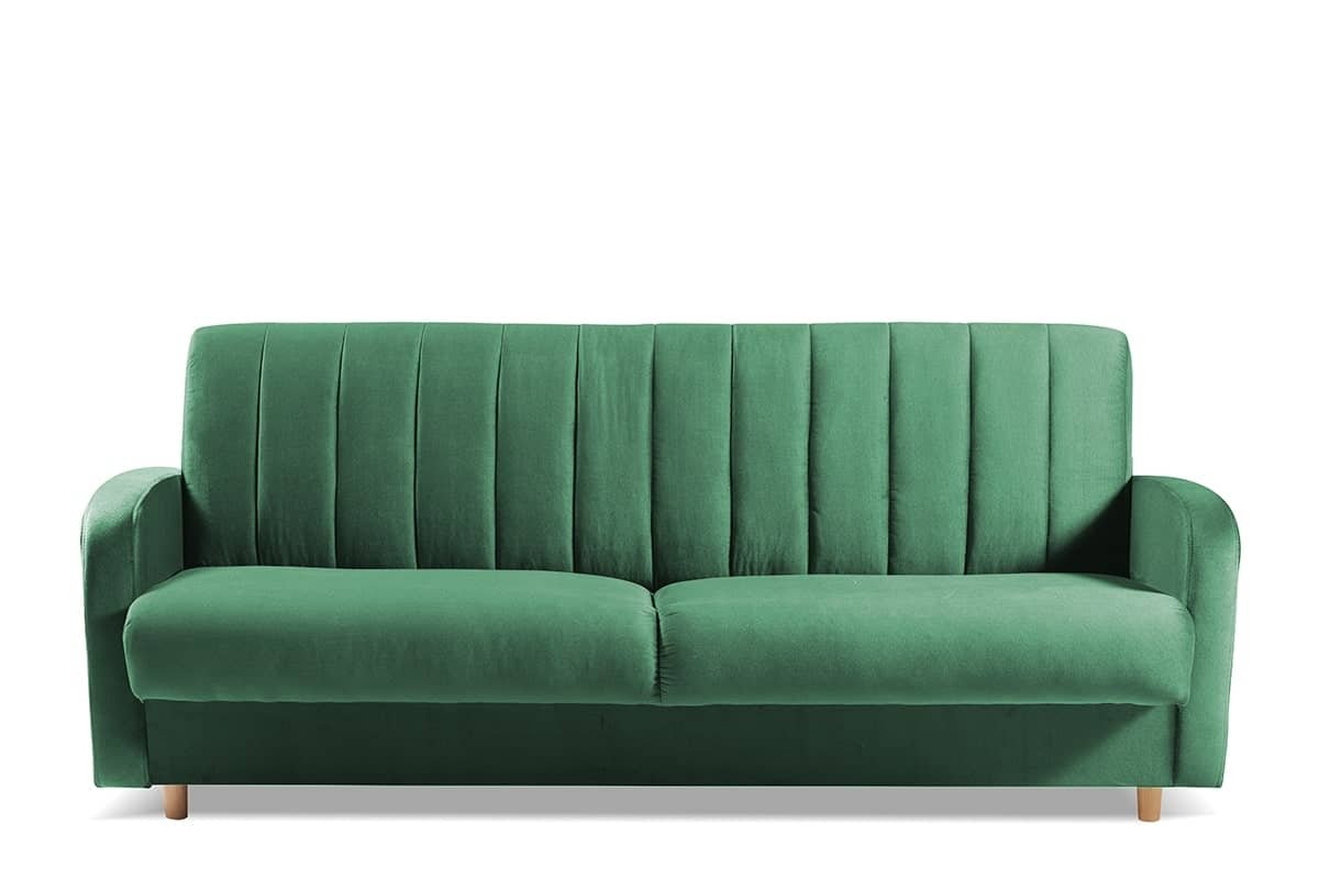 Sofa CAVIC, žalia, 222x93x90 cm