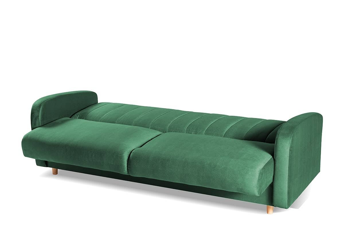 Sofa CAVIC, žalia, 222x93x90 cm