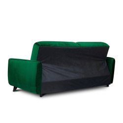 Sofa GRINDA, žalia, 225x93x100 cm