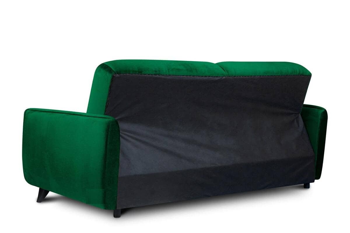 Sofa GRINDA, žalia, 225x93x100 cm