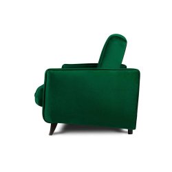 Sofa GRINDA, žalia, 225x93x100 cm