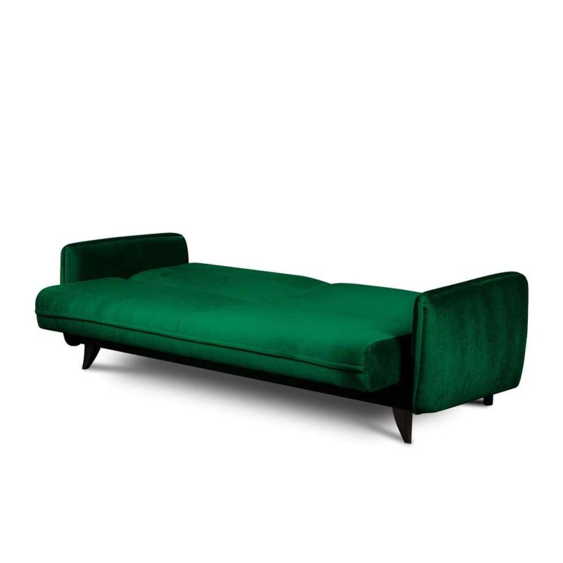 Sofa GRINDA, žalia, 225x93x100 cm