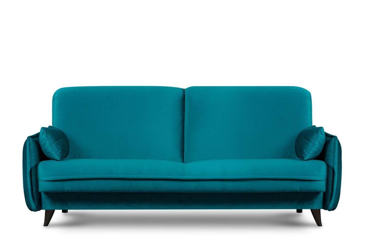 Sofa GRINDA, jūros mėlyna, 225x93x100 cm