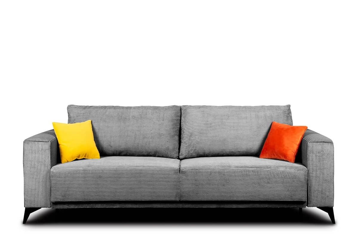 Sofa NIVU, pilka, 260x100x98 cm