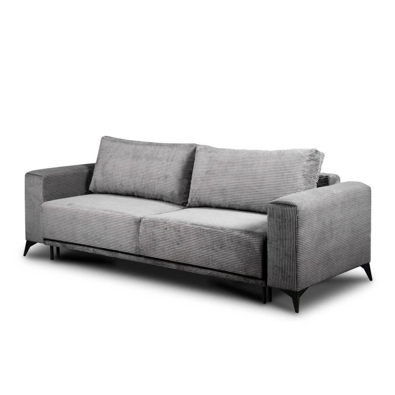 Sofa NIVU, pilka, 260x100x98 cm