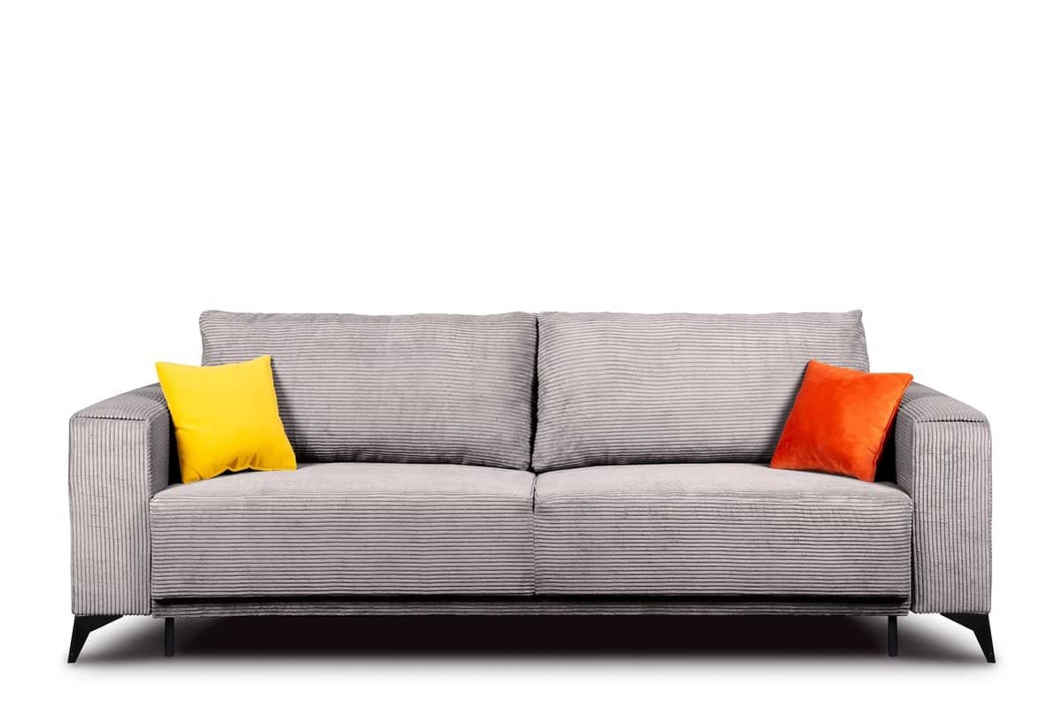 Sofa NIVU, šviesiai ruda, 260x100x98 cm