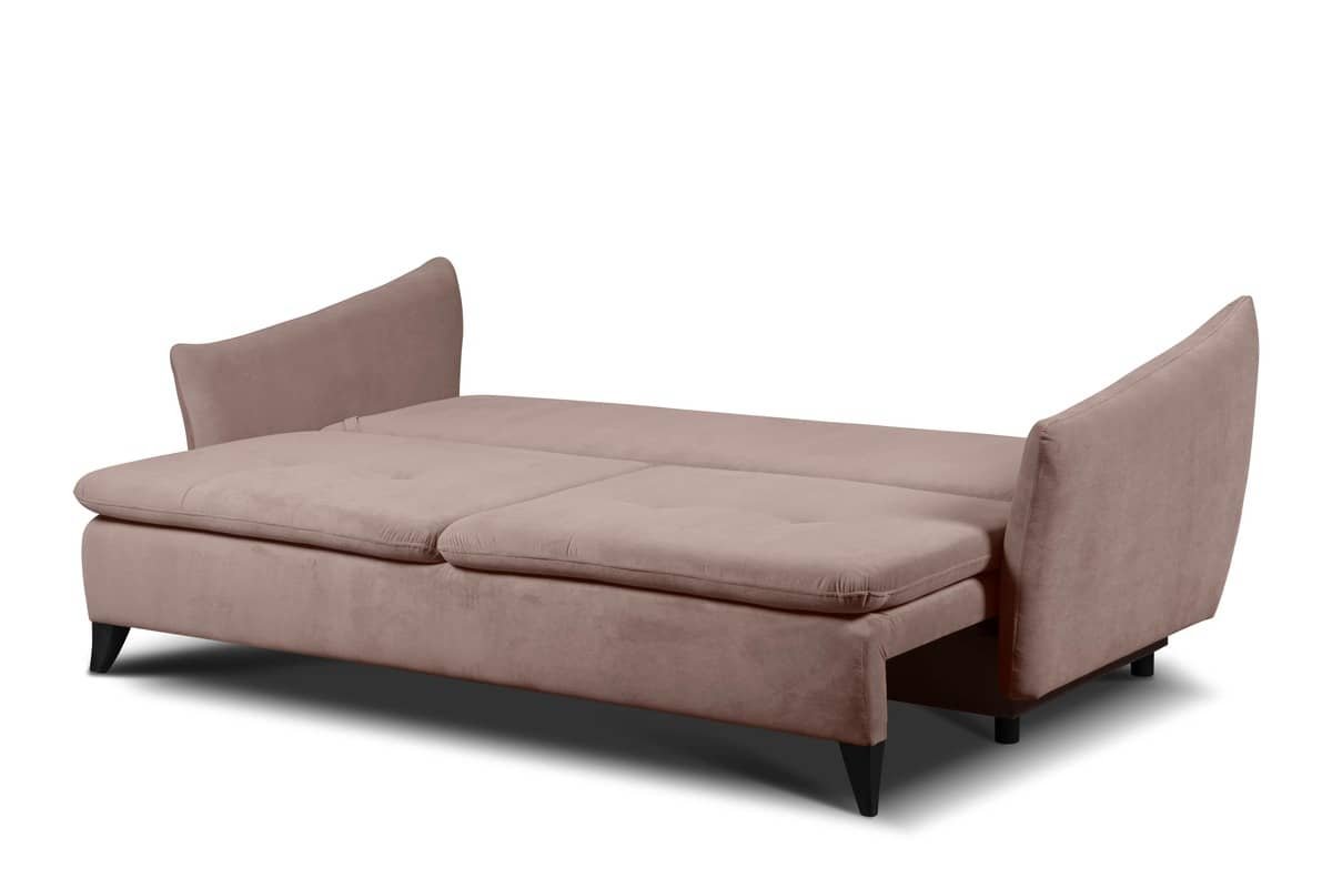 Sofa TENU, šviesiai ruda, 230x92x97 cm