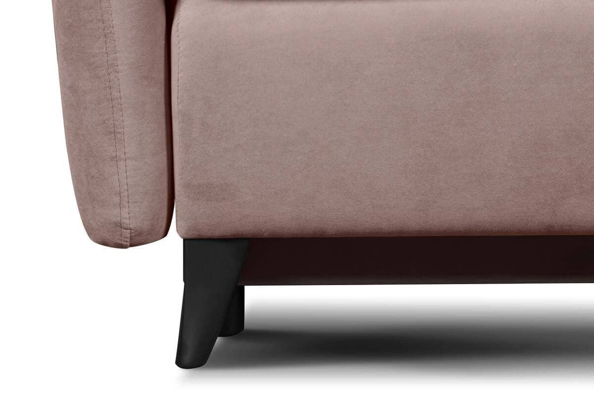 Sofa TENU, šviesiai ruda, 230x92x97 cm