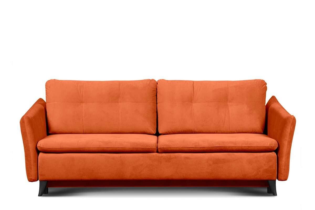 Sofa TENU, oranžinė, 230x92x97 cm